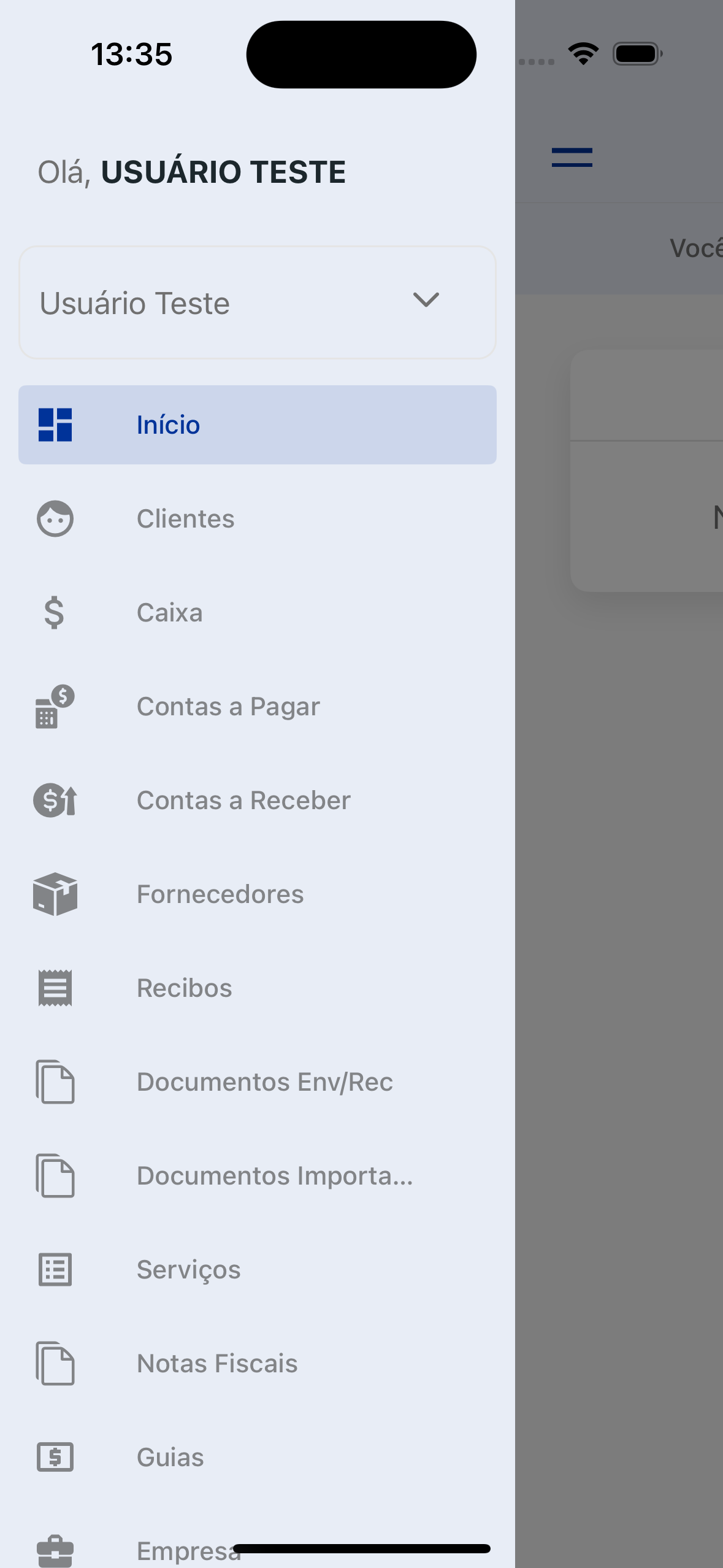  Imagem Serviços App
